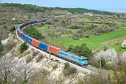 Kontejnerový vlak společnosti