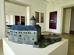 3D model hradu Rychmburk