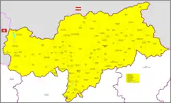 Diecéze bolzansko-brixenská na mapě