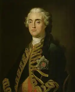 William Capell, 3. hrabě z Essexu (1697–1743), vyslanec v Sardinském království (portrét z roku 1735)