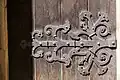 Novorománské kování dveří