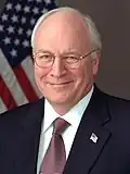 Dick Cheney se stal šéfem štábu Bílého domu