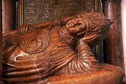 Portrét Baltazara z Promnic z náhrobku