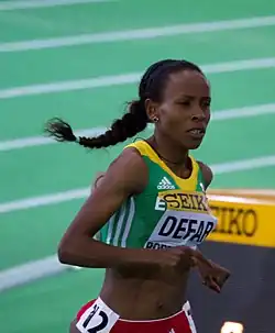 Meseret Defarová (20. března 2016)