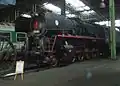 Poslední vyrobená lokomotiva 556.0510 v chomutovském depozitáři