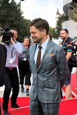 Jiří Mádl při uvedení filmu Vlny na MFF Karlovy Vary