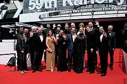 Delegace k filmu Duchoň na Mezinárodním filmovém festivalu Karlovy Vary