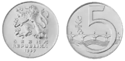 5 CZK
