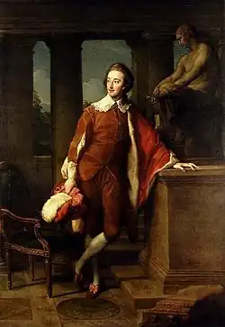 Anthony Ashley-Cooper, 5. hrabě z Shaftesbury, 1782, St Giles House, Wimborne St Giles, Dorset