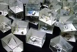 Zdeněk Beran, modely prostorových instalací (1983–1985)