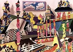 Adolf Hoffmeister, Brána smrti s totemy, 1965