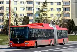 Trolejbus Škoda 31Tr v Bratislavě