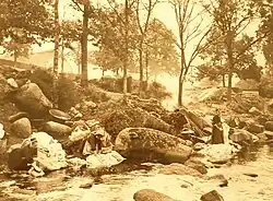 Praní prádla, Le Faouët (Morbihan), mezi lety 1908 a 1912