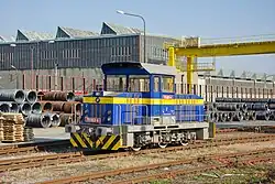 Lokomotiva na vlečce ŽDB