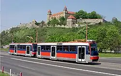 Souprava tramvají Tatra T3S v Bratislavě
