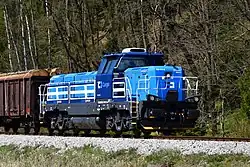 Lokomotiva 744.111 dopravce ČD Cargo