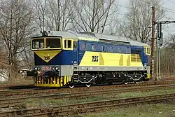 Lokomotiva 753.782, majitel TSS Cargo