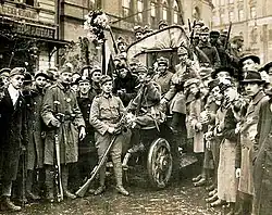 Maďarští revolucionáři Astrové revoluce