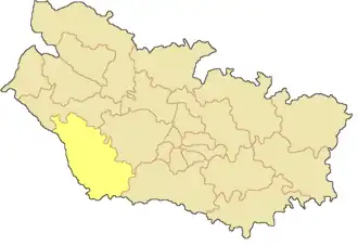 Kanton na mapě departementu Somme