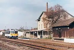 Osobní vlak ve Ždánicích