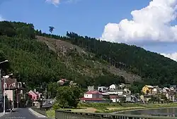 Východní stráň Papertského vrchu.