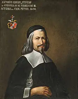 Autoportrét Antonína Stevense v pozdním věku