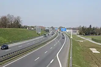 Dálnice A28 v okolí dálnice A1
