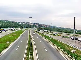 A7 u odpočívky Vrata Jadrana