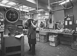 AB Eug. Bussler, velkoobchodník s masem na Munkbrogatan, 1959