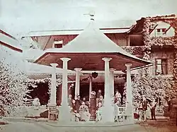 Pavilon pramene Amandka okolo roku 1900
