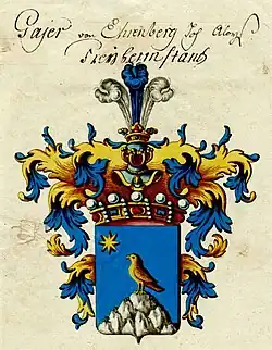 Erb Gajerů z Ehrenbergu