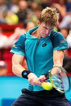 Kevin Anderson si na US Open 2017 jako první Afričan zahrál singlové finále v open éře Flushing Meadows