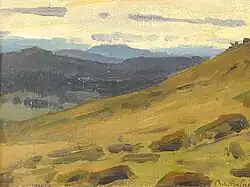 Apolinarij Vasněcov: Hora Kačkanar (olej na plátně, 1890, Treťjakovská galerie v Moskvě)