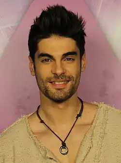 Freddie po vítězství v A Dal 2016.