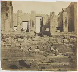 James Robertson: Ruiny chrámu, Řecko