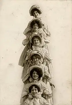 A scene from "Little Johnny Jones"