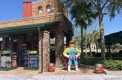 Kostým Duffmana v Universal Studios Orlando