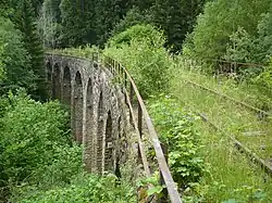 Viadukt v úseku Krásný Jez – Horní Slavkov-Kounice (2010)