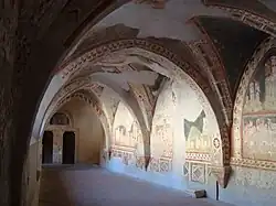 Santa Scolastica, chodba