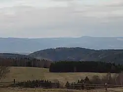 Doubská hora od Horního Slavkova