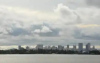 Abidžan, ekonomické centrum Pobřeží slonoviny.