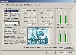 Screenshot AC3Filter