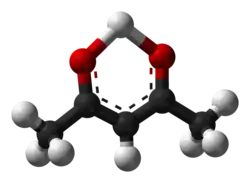 model molekuly (enolforma)