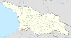 Řeka Adžarisckali v Gruzii