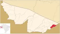 Plácido de Castro na mapě