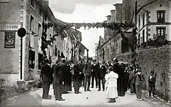 Politicko-náboženská událost, Usurbil, 1924