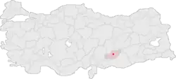 Adıyaman na mapě