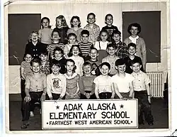 Základní škola Adak Aljaška, 1947