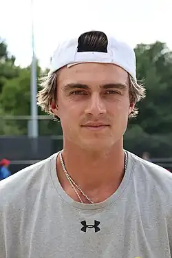 Adam Walton na challengeru v Cary (2023)