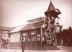 Ateliér M. Adlera na Jubilejní výstavě v Praze roku 1891